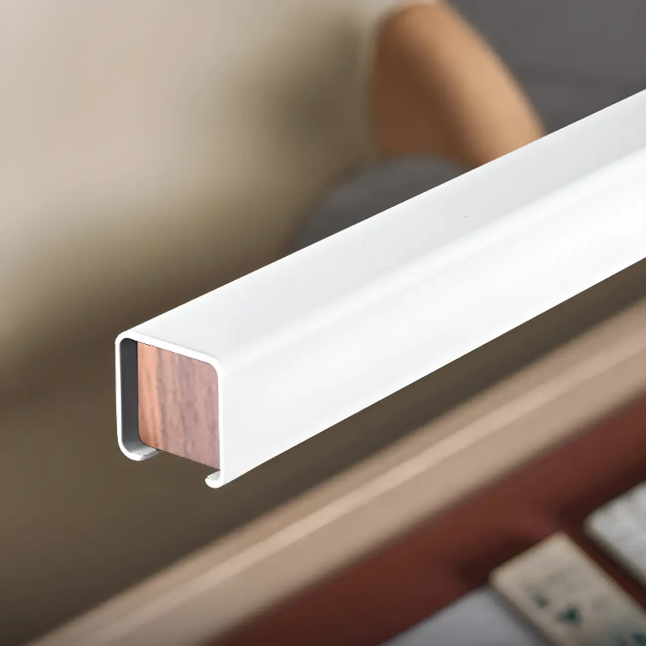 Black/White Rectangular Pendant Light for Kitchen Island Image - 15