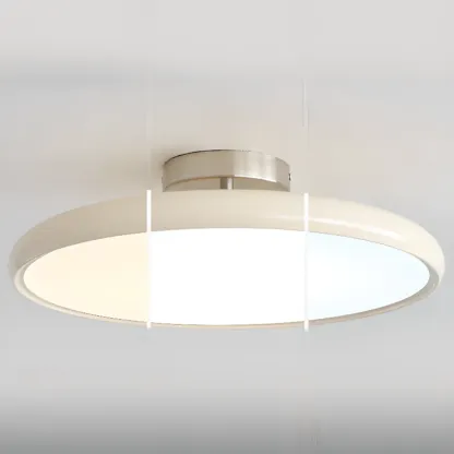 Modern LED Semi-Flush Ceiling Light for Living Room Image - 7