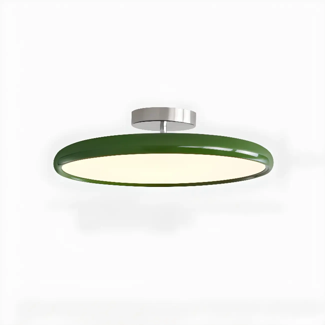 Modern LED Semi-Flush Ceiling Light for Living Room Image - 8