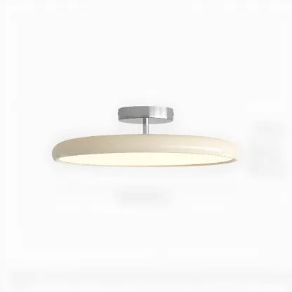 Modern LED Semi-Flush Ceiling Light for Living Room Image - 11