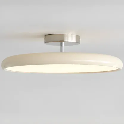 Modern LED Semi-Flush Ceiling Light for Living Room Image - 13