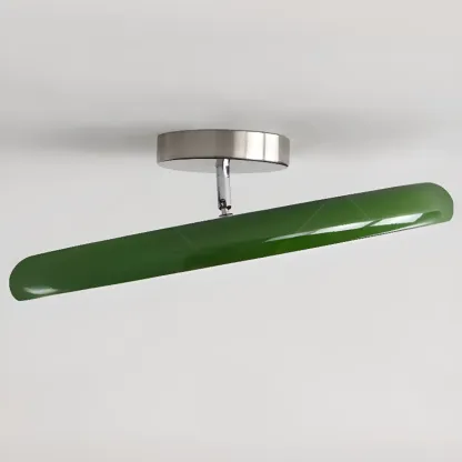 Modern LED Semi-Flush Ceiling Light for Living Room Image - 14