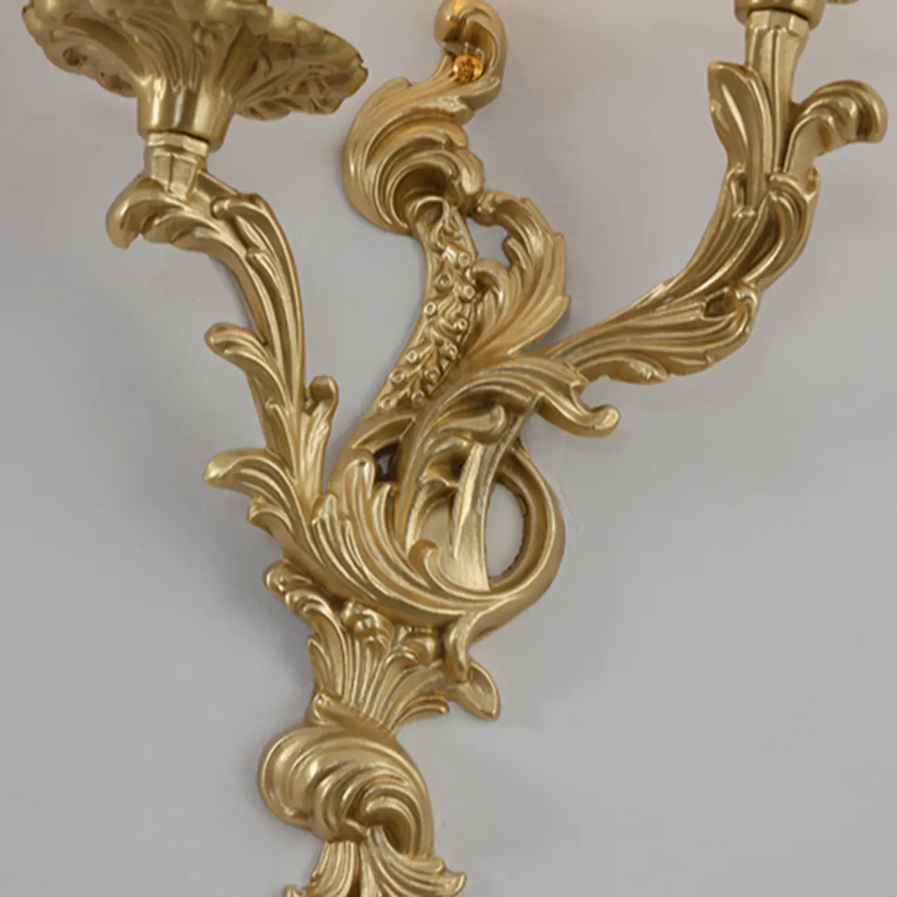 Vintage Gold Metal Wall Light for Living Room Décor Image - 12 | homeyfad