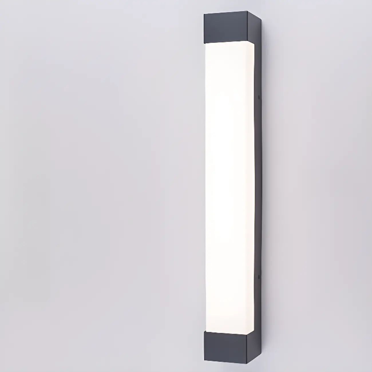Modern Geometric PMMA Shade Outdoor Wall Sconce Image - 6 | homeyfad