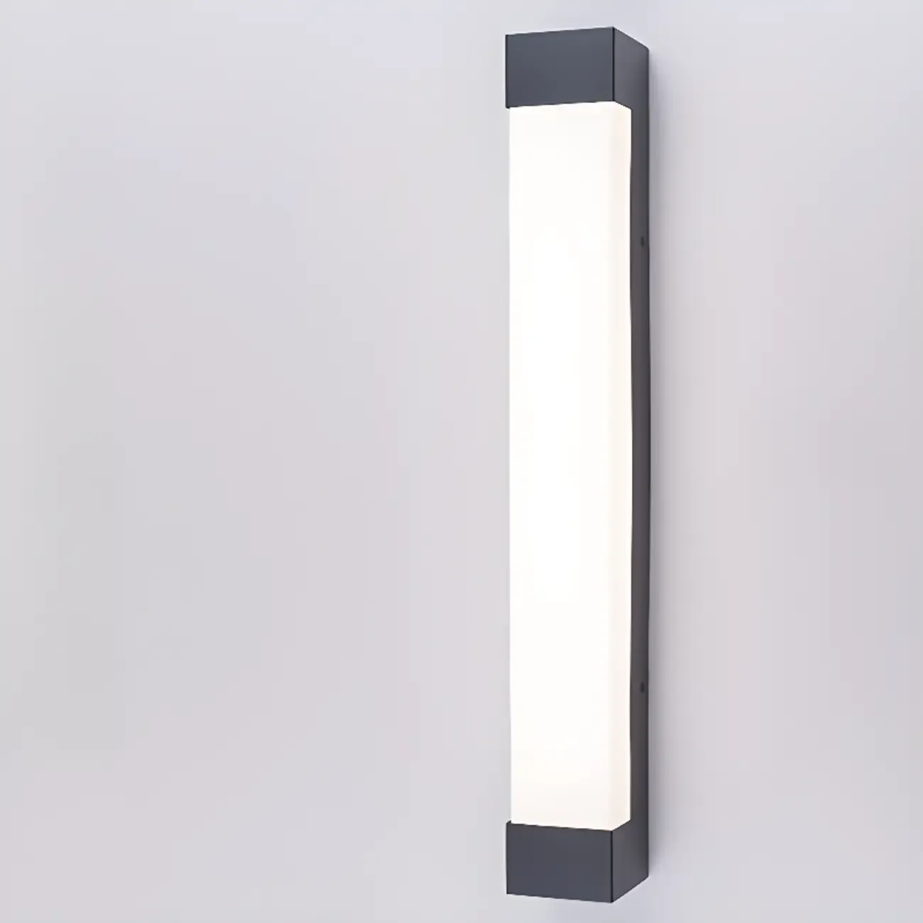Modern Geometric PMMA Shade Outdoor Wall Sconce Image - 6