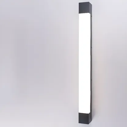 Modern Geometric PMMA Shade Outdoor Wall Sconce Image - 7