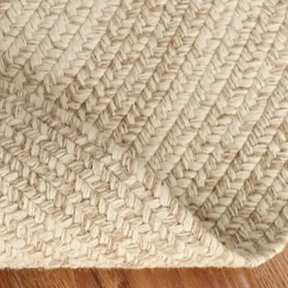 Reversible Wool Striped Handmade Area Rug Image - 8