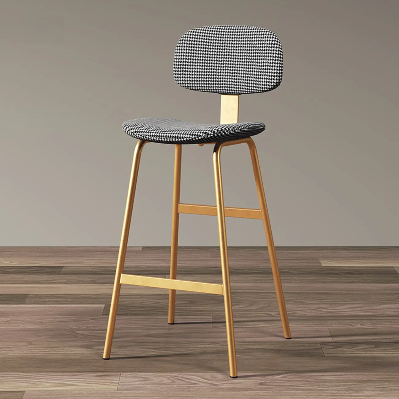 Saddle Faux Leather Counter Stools with Backs Image - 19 | homeyfad