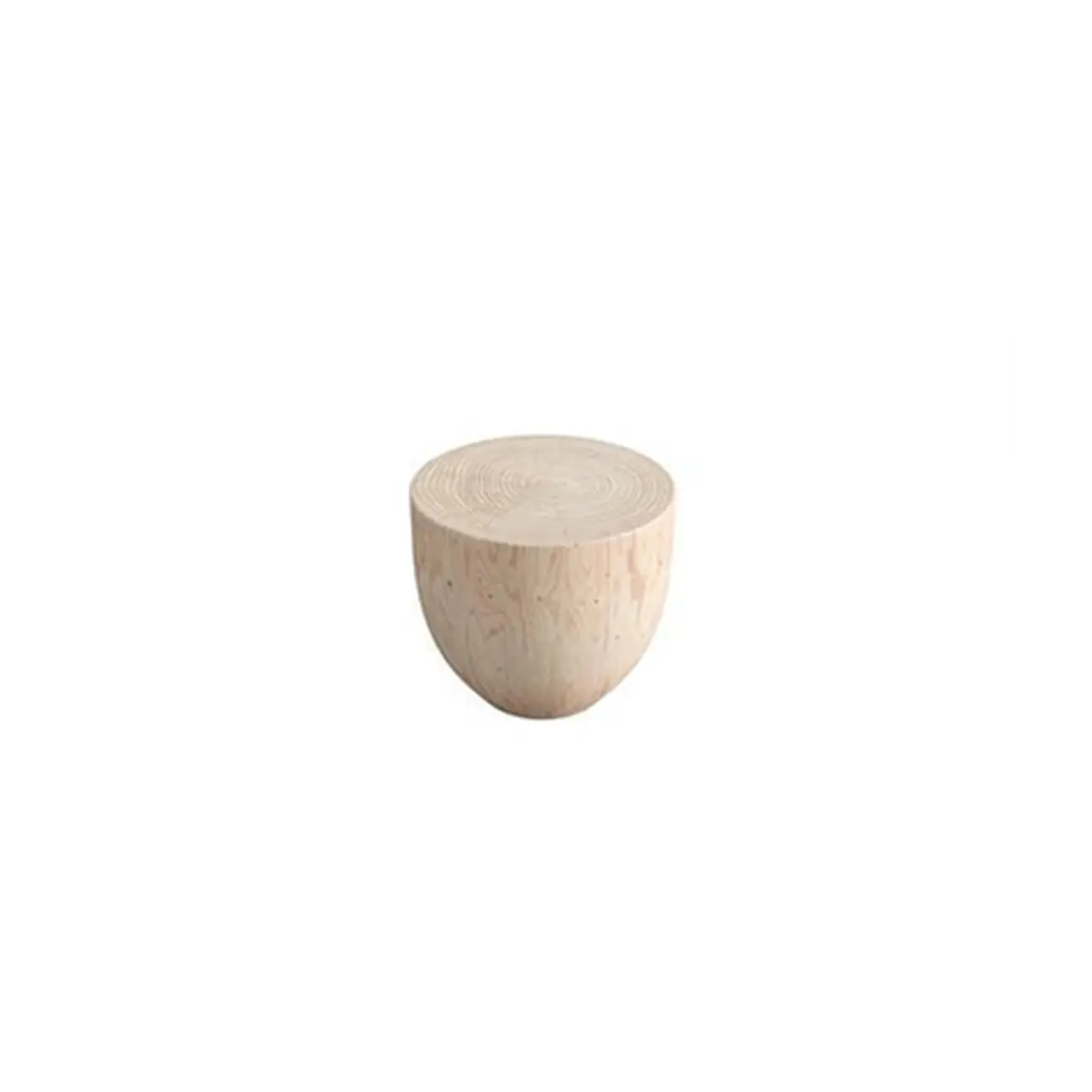 Modern Wooden Drum End Table with Unflip Top for Living Room Image - 9 | homeyfad