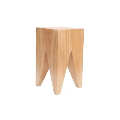 Modern Wooden Drum End Table with Unflip Top for Living Room Image - 23