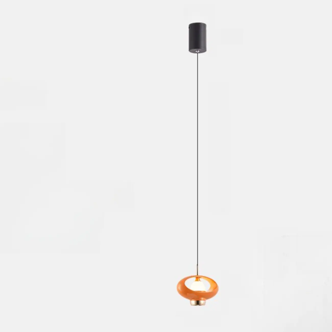 Modern 2-Light Geometric Metal Acrylic Pendant Light Image - 6 | homeyfad