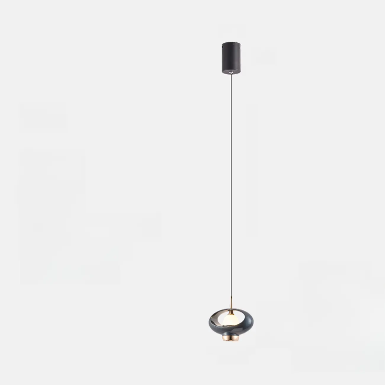 Modern 2-Light Geometric Metal Acrylic Pendant Light Image - 10 | homeyfad