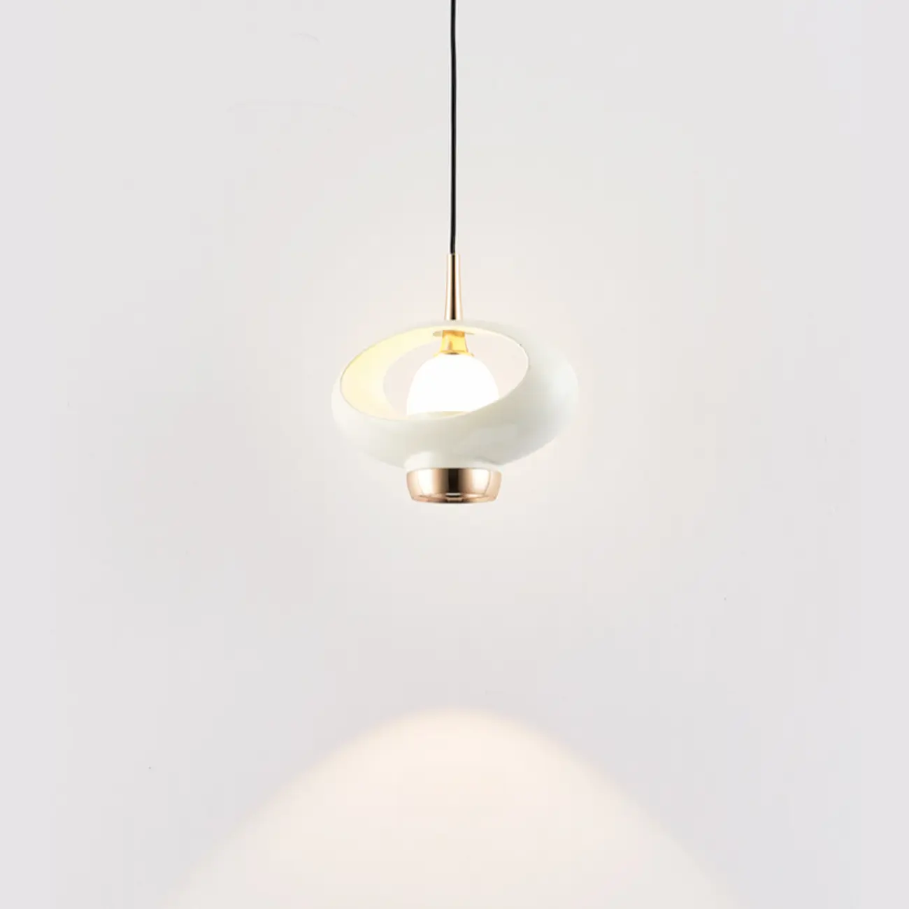 Modern 2-Light Geometric Metal Acrylic Pendant Light Image - 23 | homeyfad