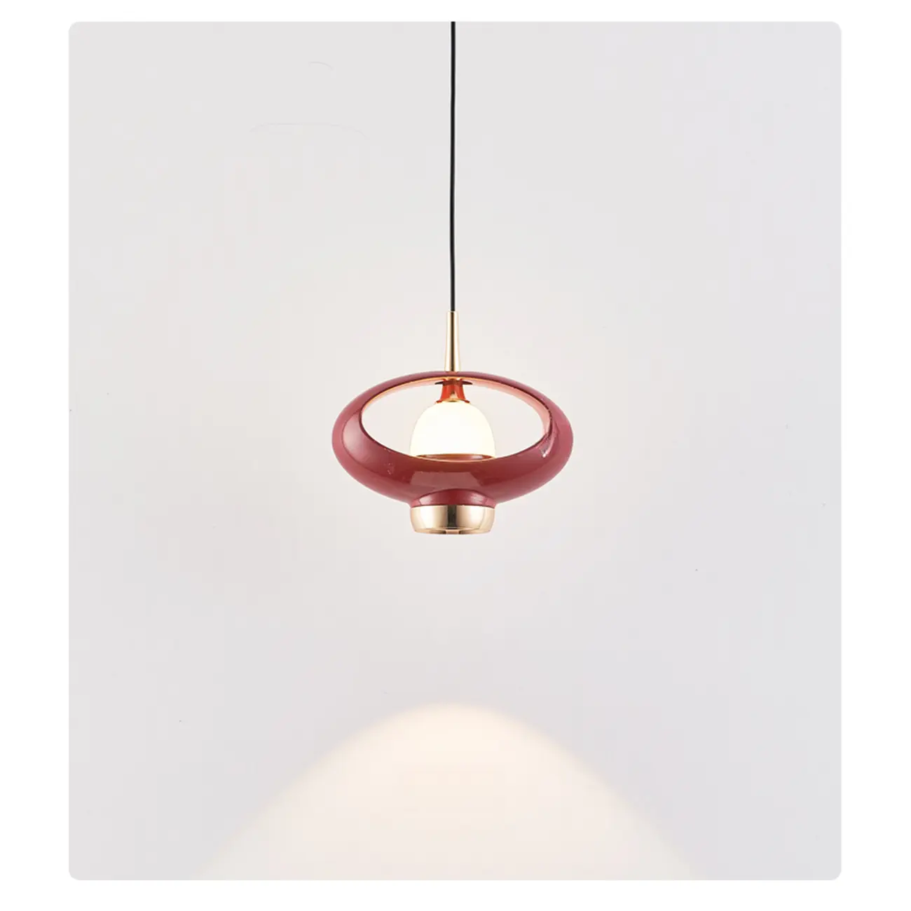 Modern 2-Light Geometric Metal Acrylic Pendant Light Image - 21 | homeyfad