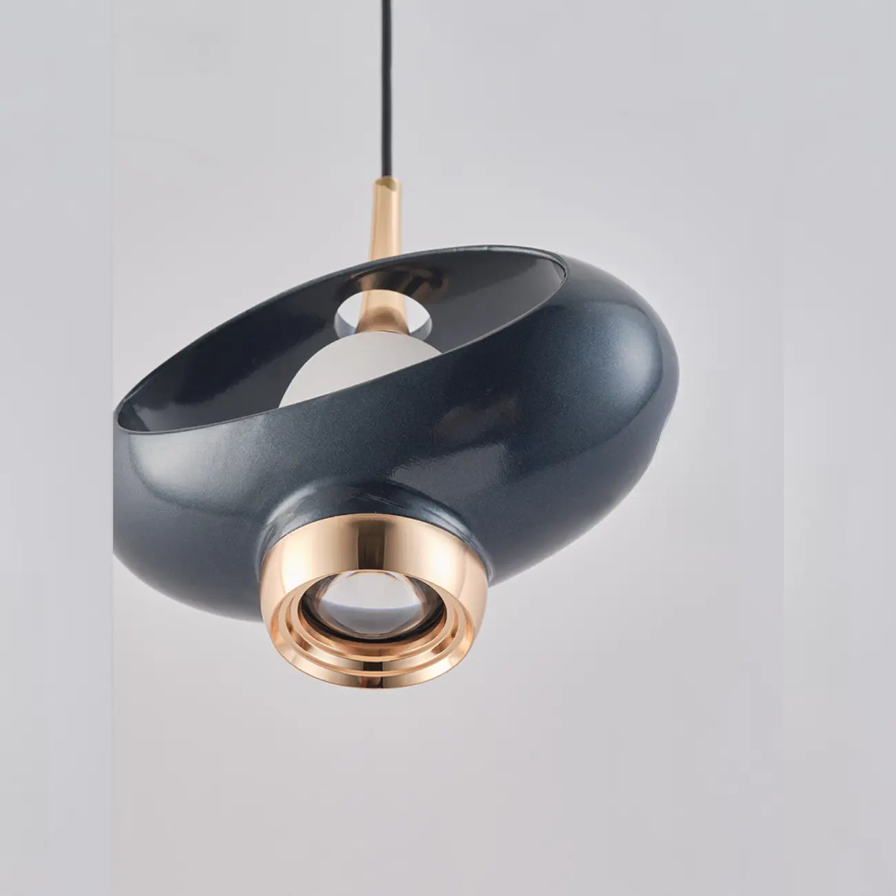 Modern 2-Light Geometric Metal Acrylic Pendant Light Image - 26 | homeyfad