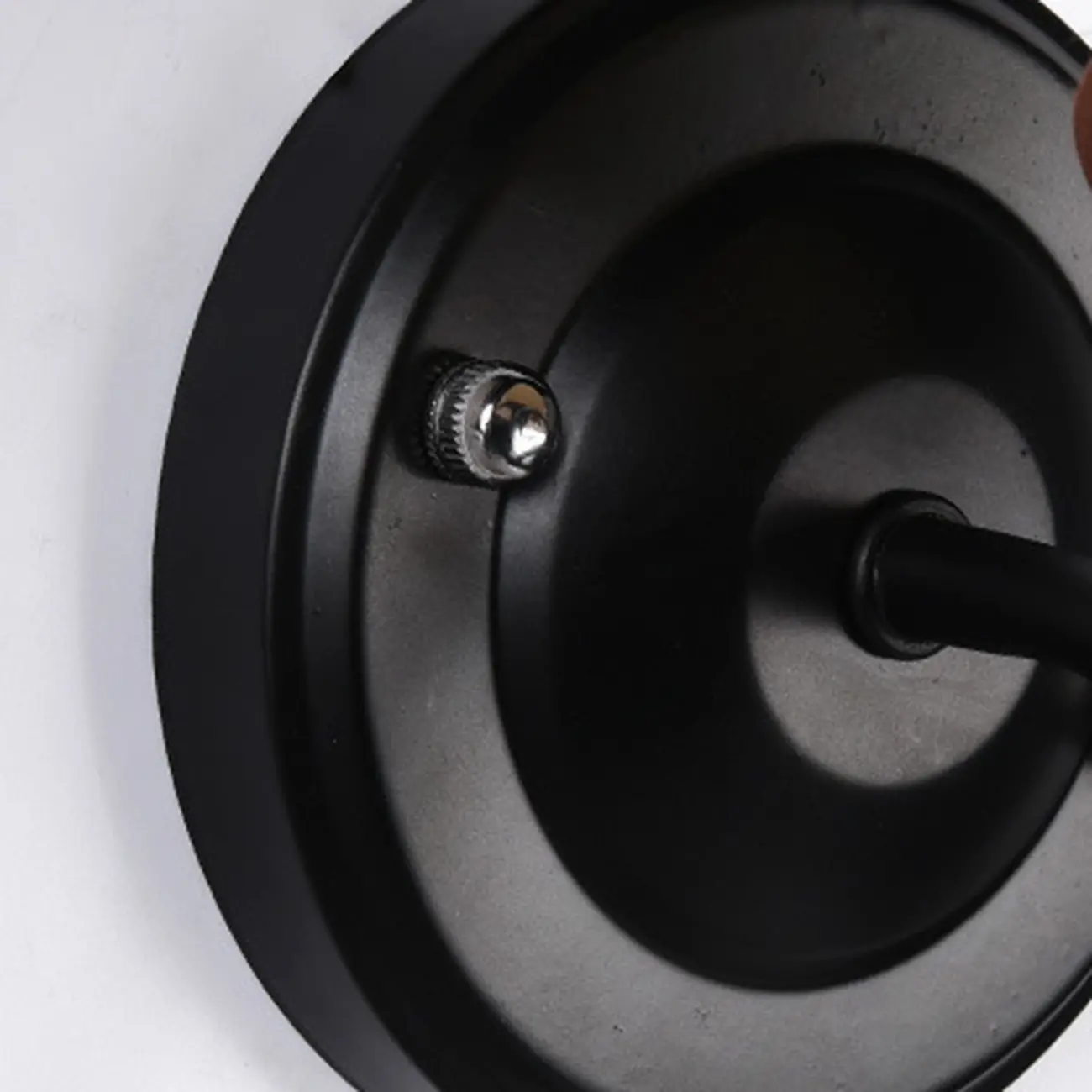 Modern Indoor Fabric Wall Light with Black Metal Accent Image - 25 | homeyfad