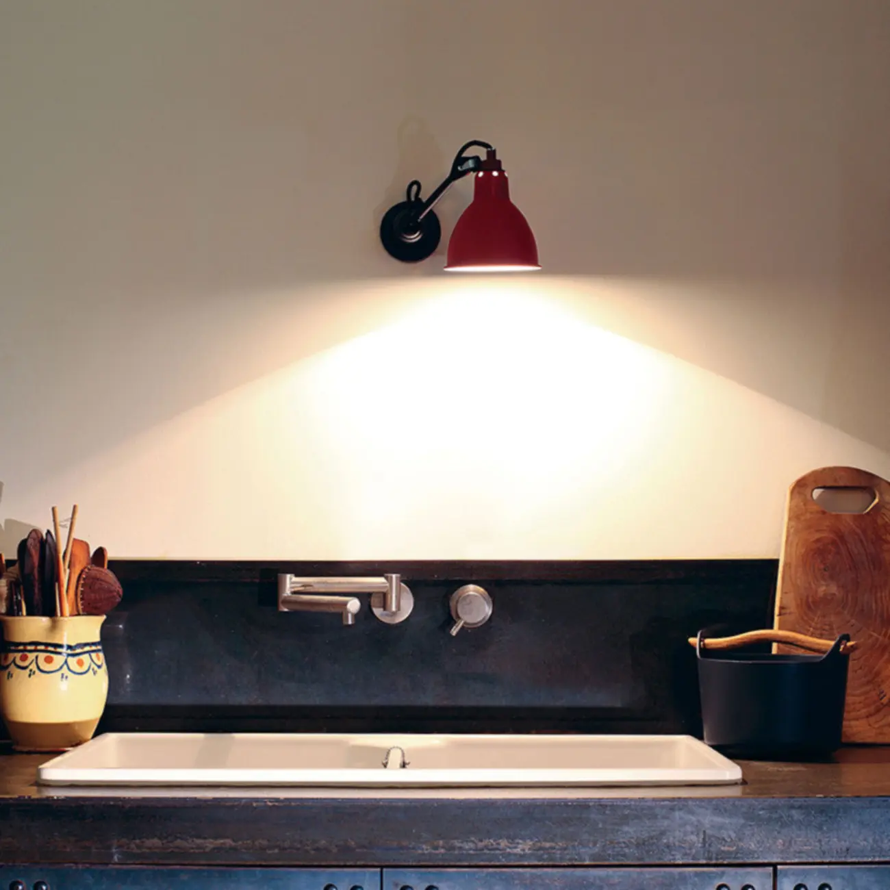 Industrial Black Wall Sconce with Dome for Bedroom Lighting | homeyfad