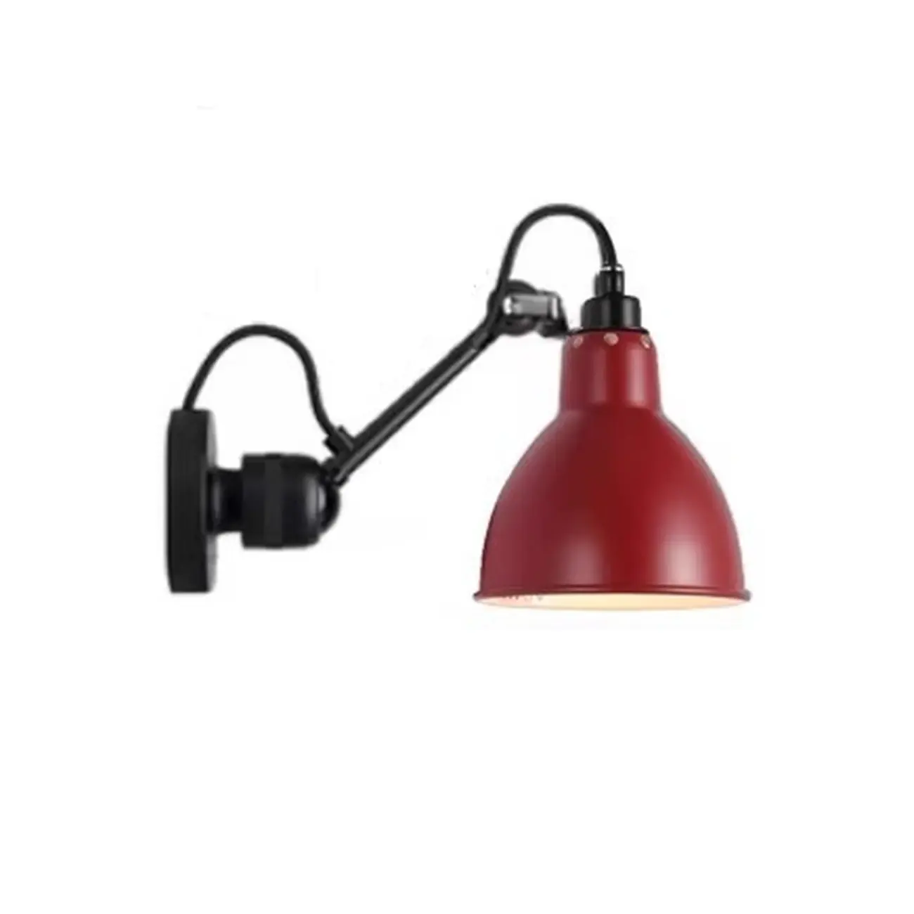Industrial Black Wall Sconce with Dome for Bedroom Lighting | homeyfad