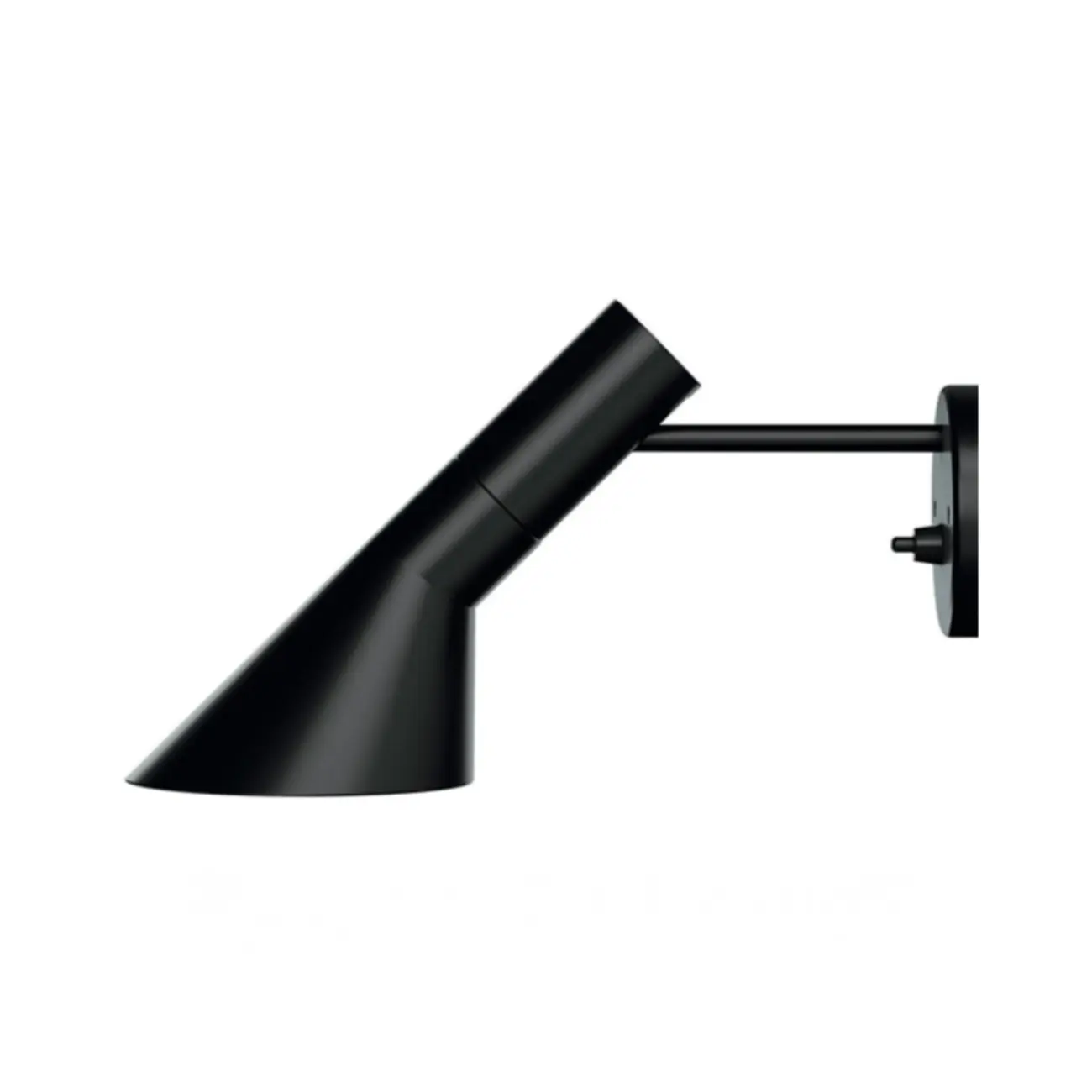 Industrial Black Wall Sconce with Dome for Bedroom Lighting | homeyfad