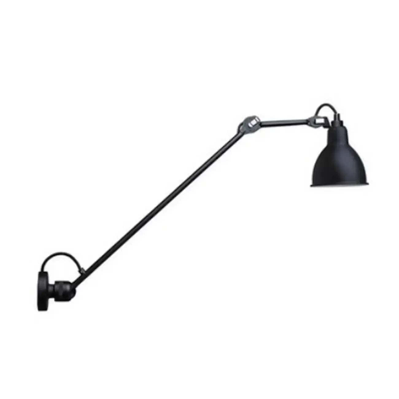 Industrial Black Wall Sconce with Dome for Bedroom Lighting