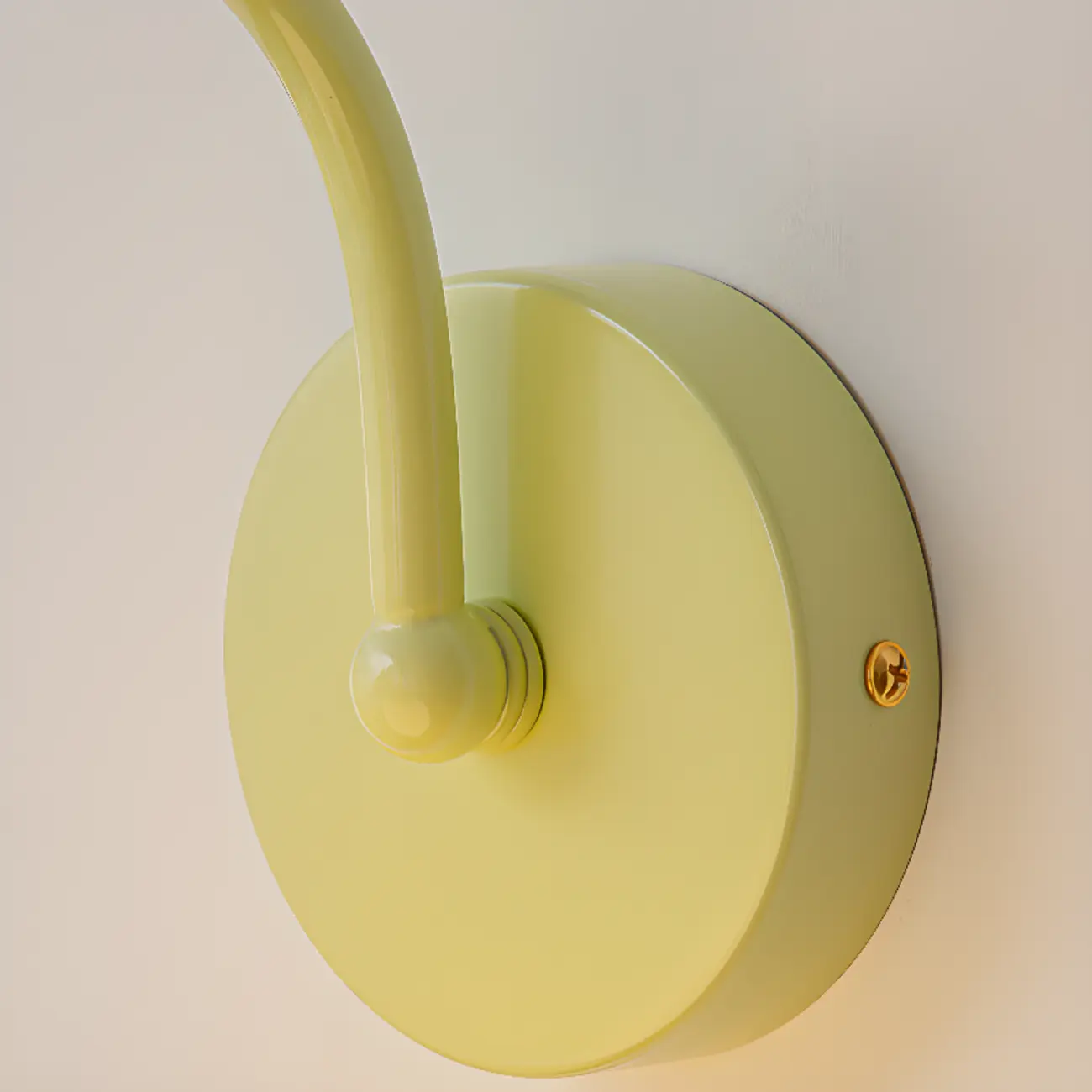 Modern Lime Green Globe Wall Light with Matte Shade Image - 6 | homeyfad