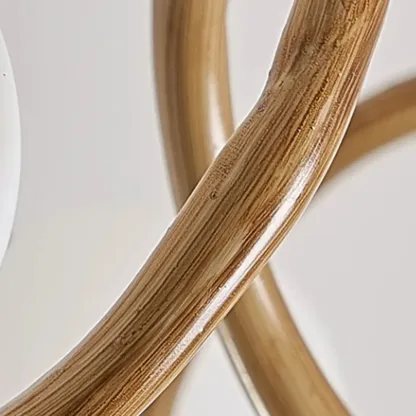 Modern Adjustable Wave Kitchen Island Pendant Light Image - 9