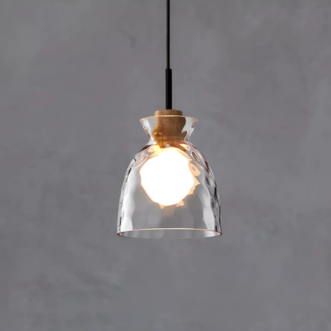 3-Light Clear Glass Island Pendant Light for Dining Area Image - 10 | homeyfad