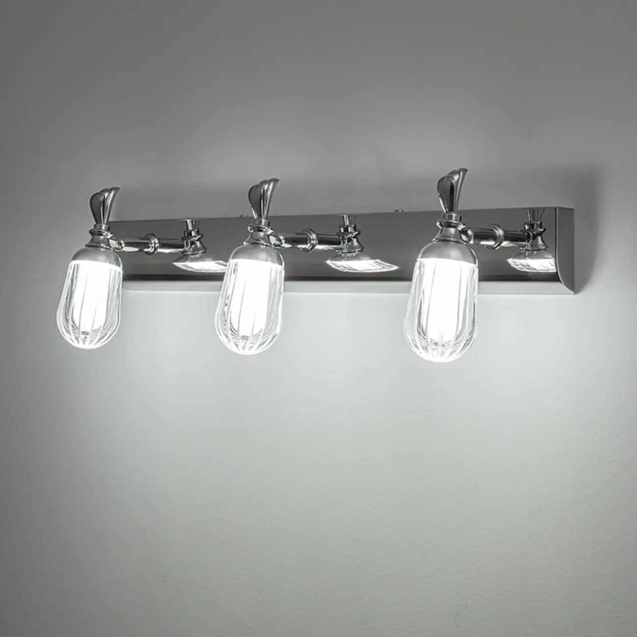 Modern Stainless Steel Bathroom Vanity Light Dimmable LED | homeyfad