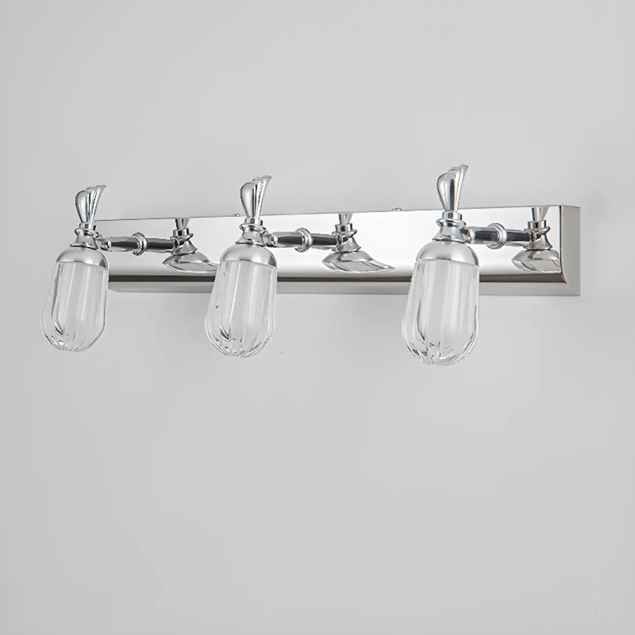 Modern Stainless Steel Bathroom Vanity Light Dimmable LED | homeyfad