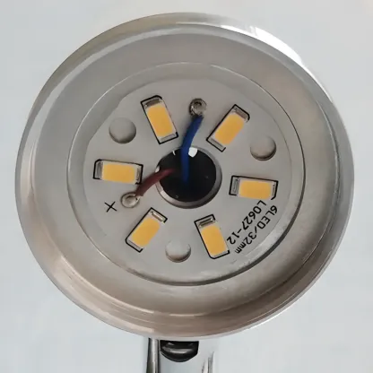 Modern Stainless Steel Bathroom Vanity Light Dimmable LED