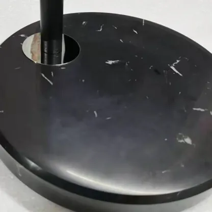 Modern Adjustable Arc Floor Lamp with Fabric Shade Image - 8