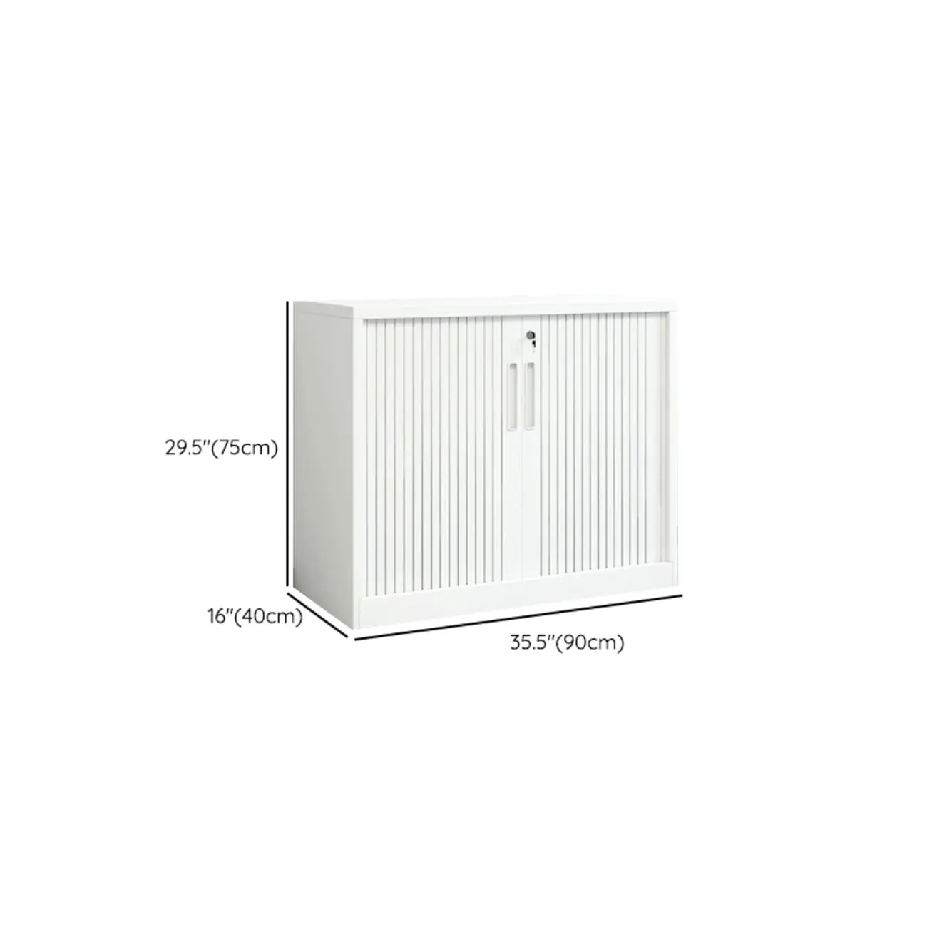 Modern Steel Sliding Door Lockable Office Storage Cabinet Image - 29 | homeyfad