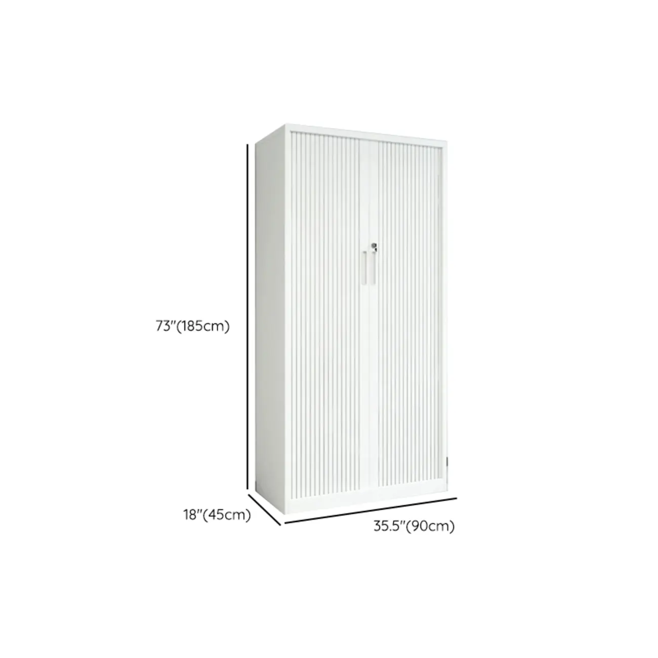 Modern Steel Sliding Door Lockable Office Storage Cabinet Image - 33 | homeyfad