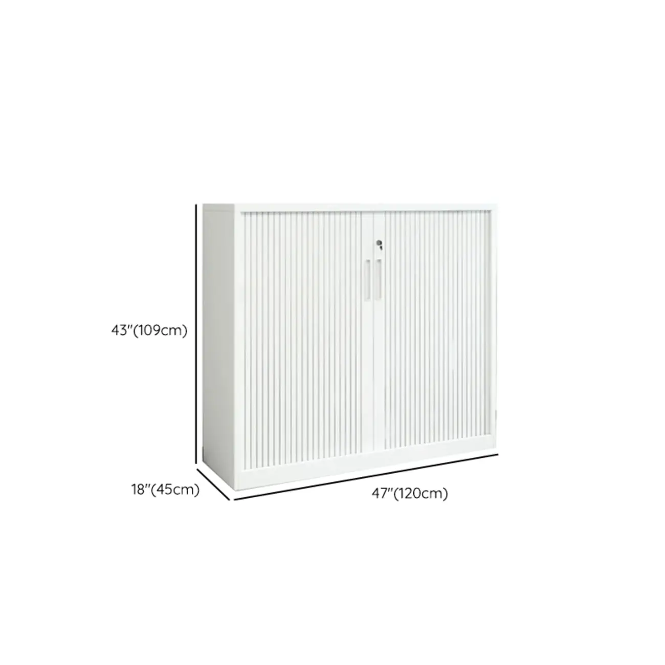 Modern Steel Sliding Door Lockable Office Storage Cabinet Image - 34 | homeyfad