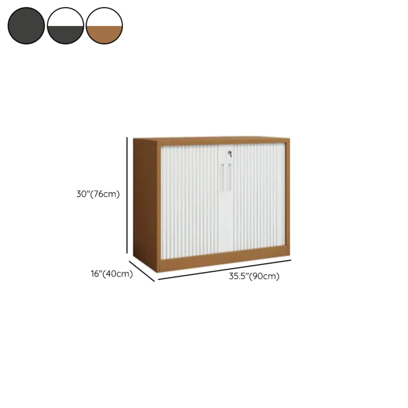 Modern Steel Sliding Door Lockable Office Storage Cabinet Image - 36 | homeyfad