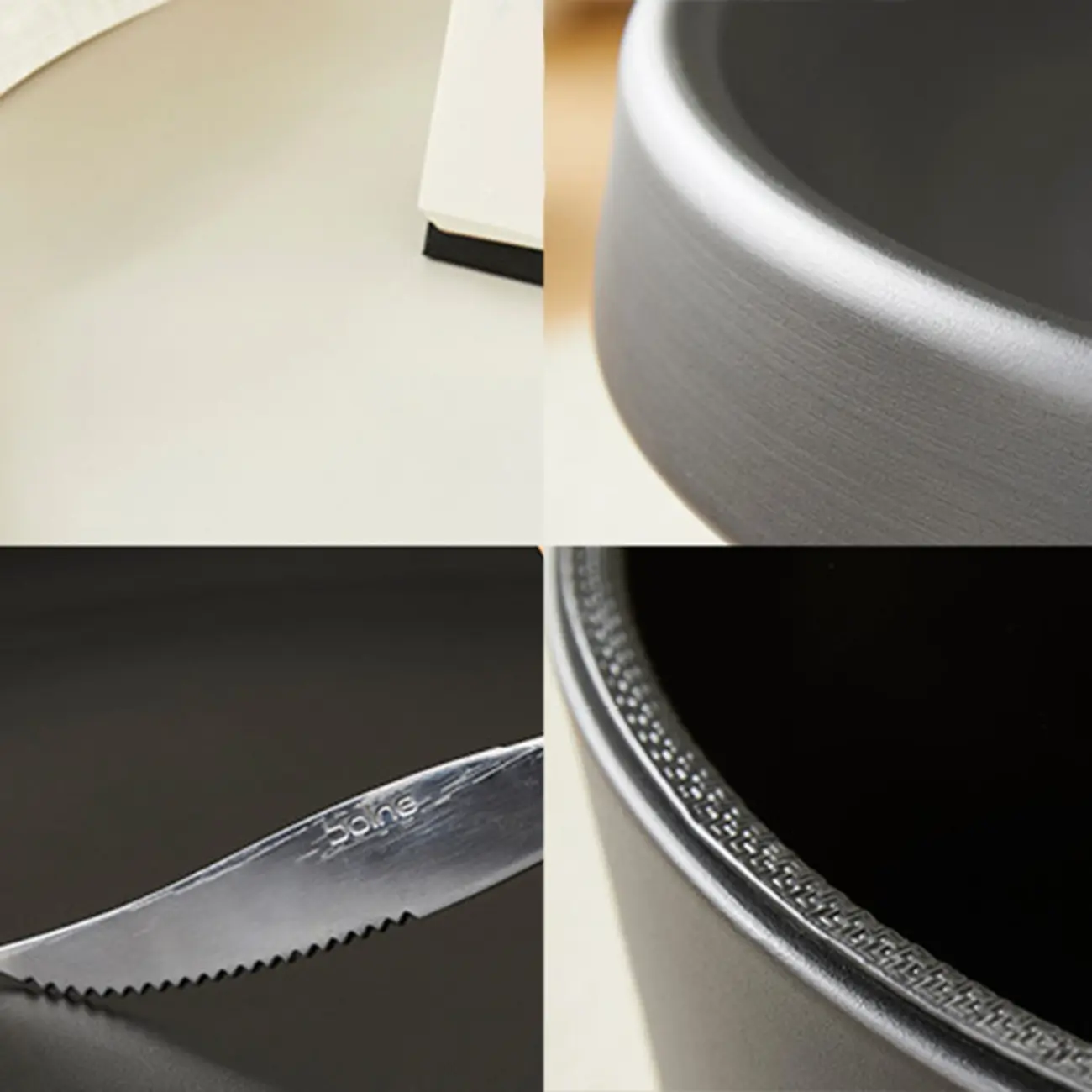 Minimalist Round Metal End Table with Pedestal Base for Home Image - 15 | homeyfad