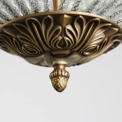 Glam Luxury Crystal Globe Chandelier with Glass Beads Image - 6