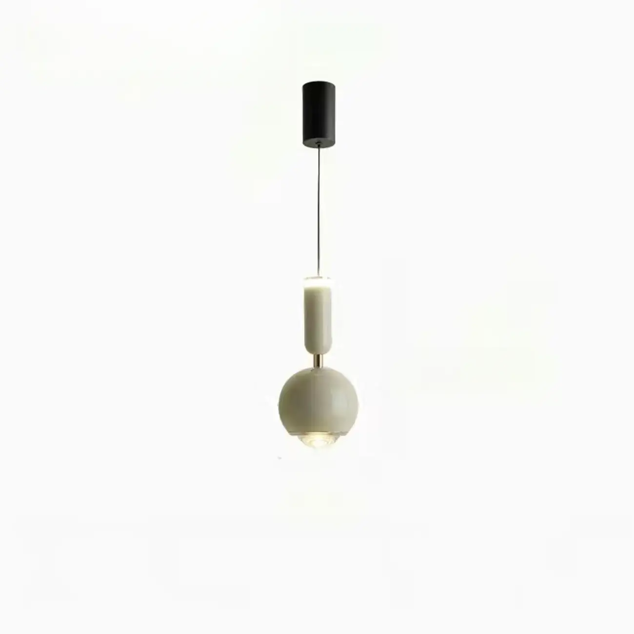 2-Light Dimming Modern Acrylic Globe Pendant Light Image - 2 | homeyfad