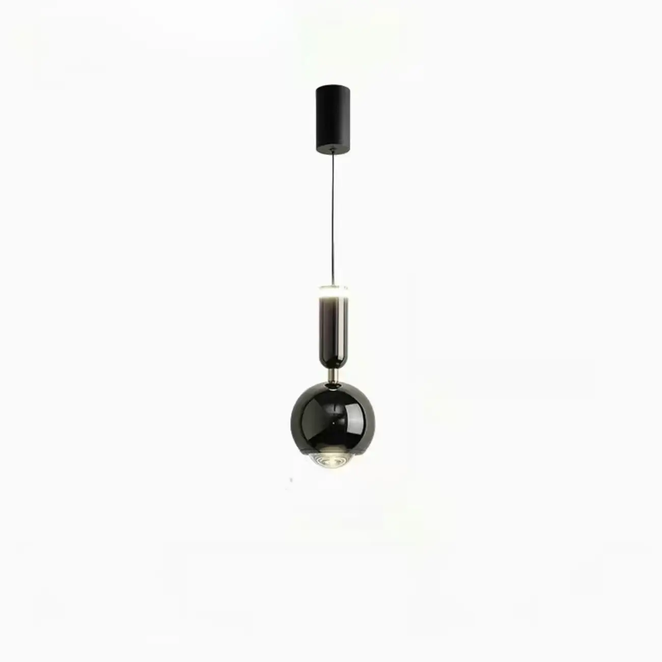 2-Light Dimming Modern Acrylic Globe Pendant Light Image - 3 | homeyfad