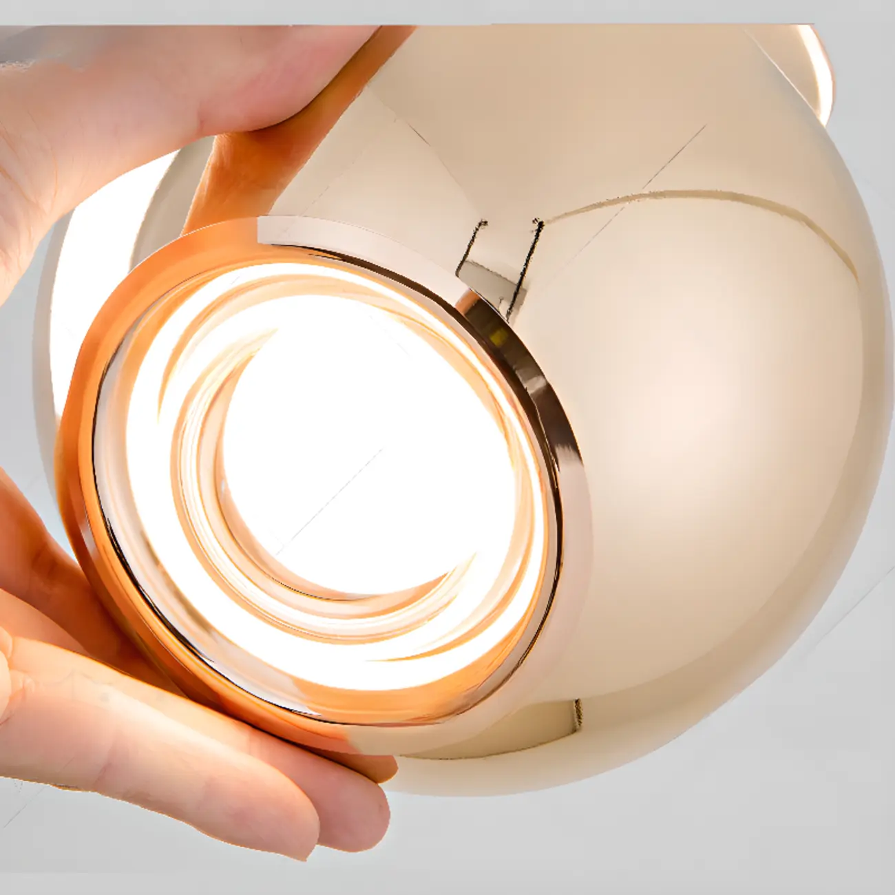 2-Light Dimming Modern Acrylic Globe Pendant Light Image - 18 | homeyfad