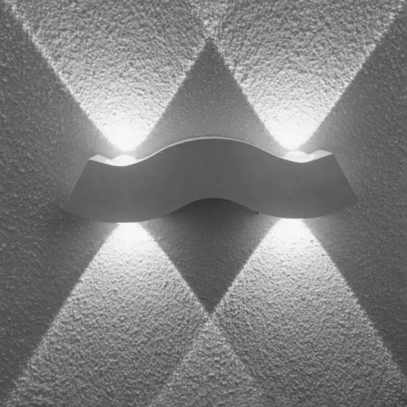Geometric Metal Multi-Way LED Wall Sconce Image - 6 | homeyfad