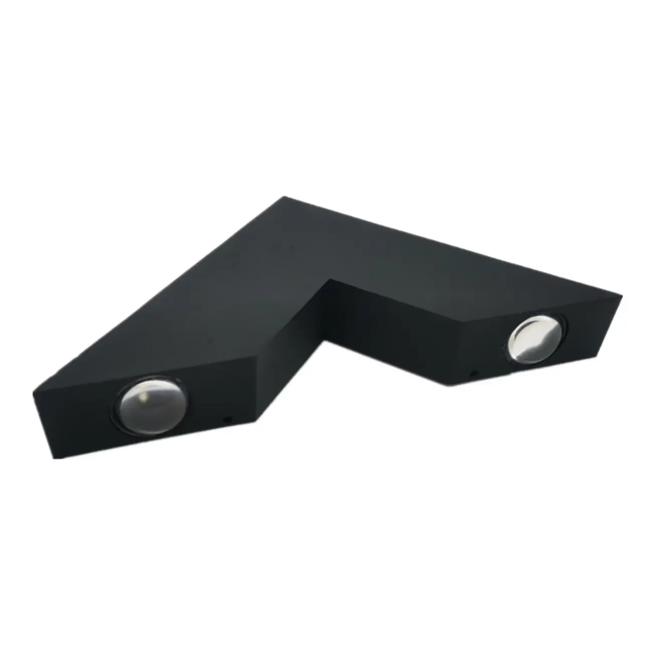 Geometric Metal Multi-Way LED Wall Sconce Image - 9