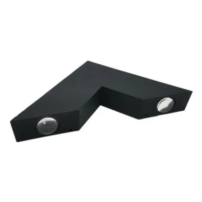 Geometric Metal Multi-Way LED Wall Sconce Image - 9