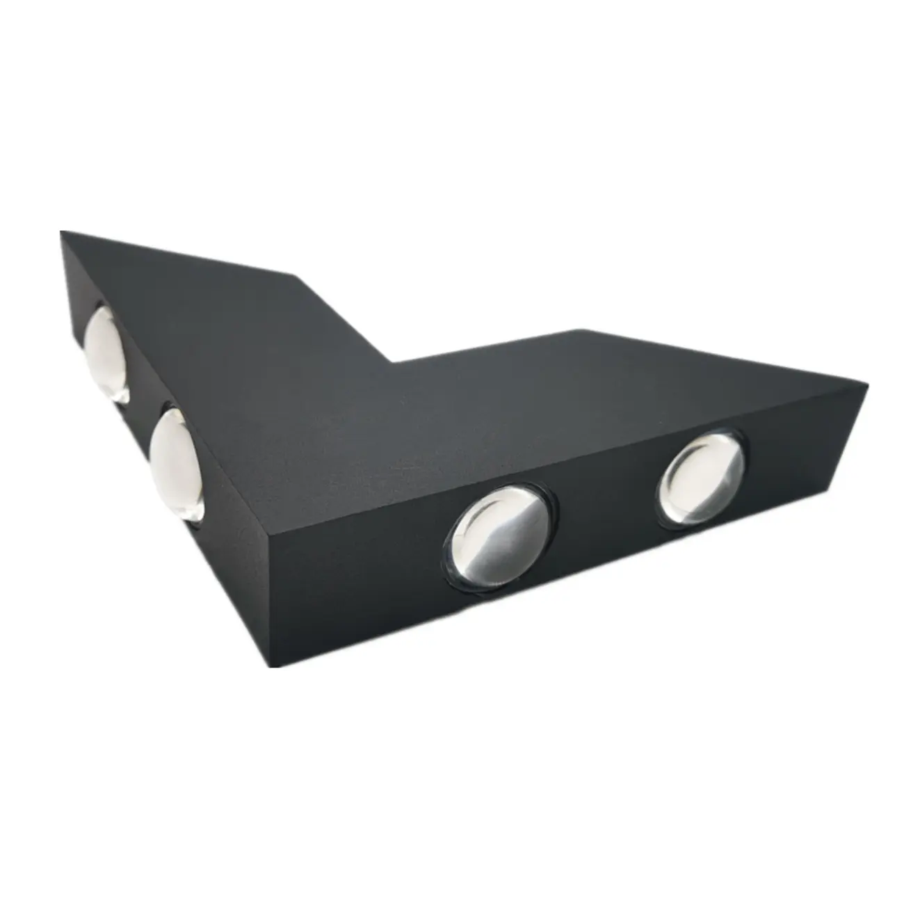 Geometric Metal Multi-Way LED Wall Sconce Image - 10 | homeyfad