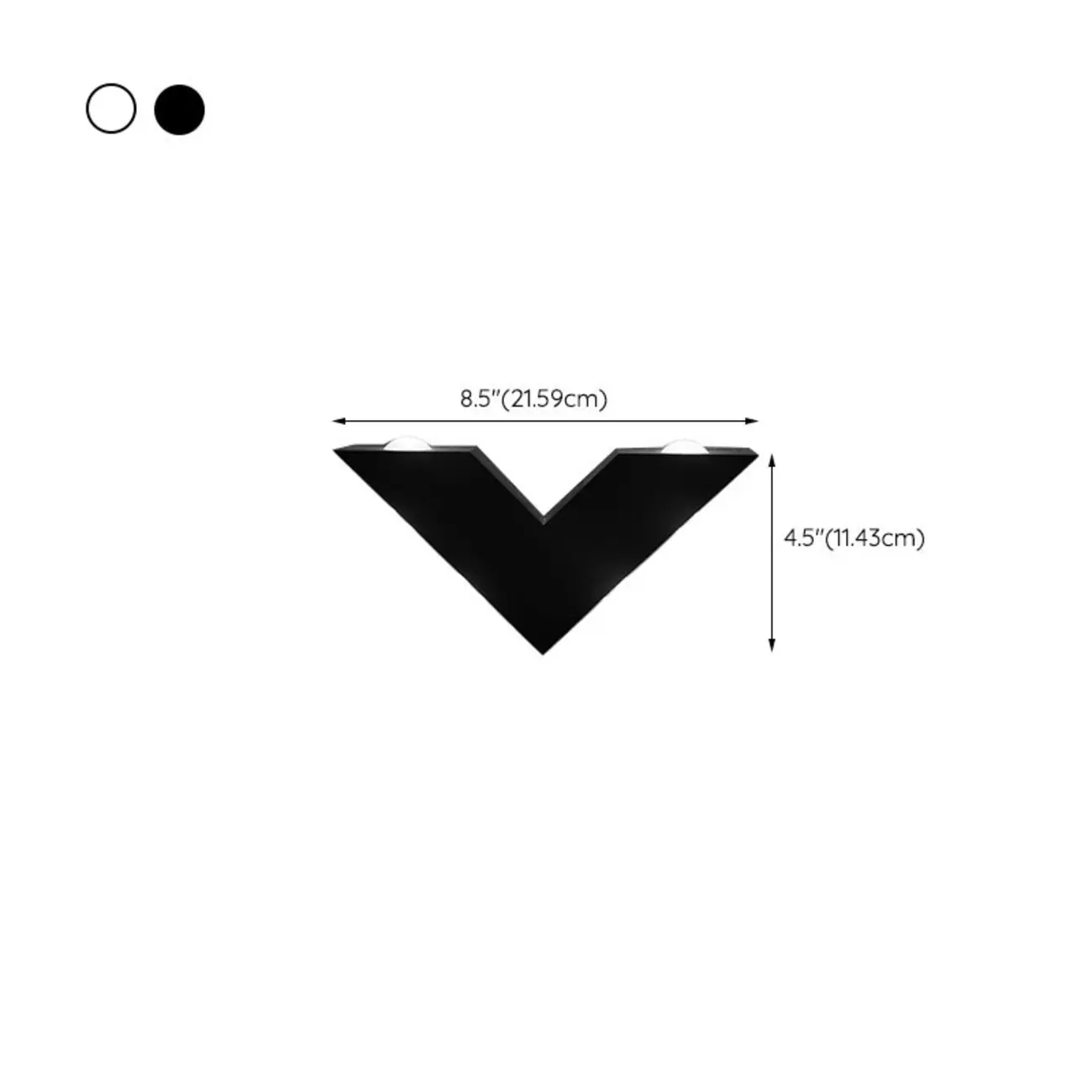 Geometric Metal Multi-Way LED Wall Sconce Image - 12 | homeyfad