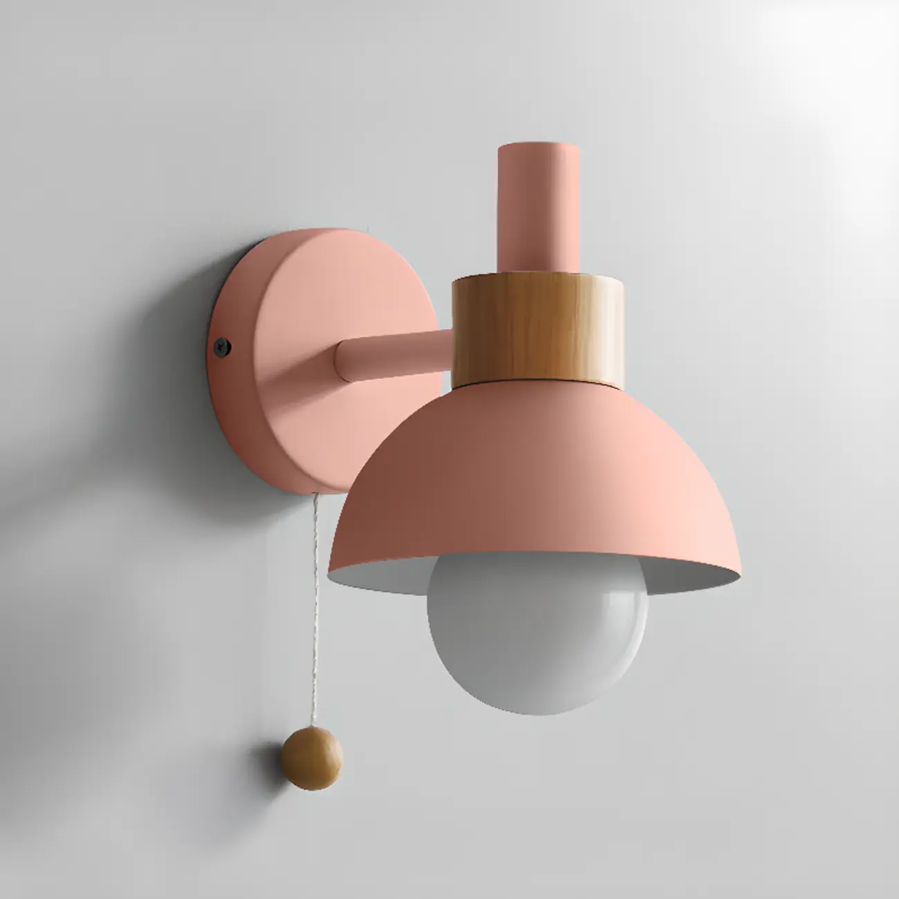 Modern Dome Vanity Light Pull Chain for Bathroom Mirror | homeyfad