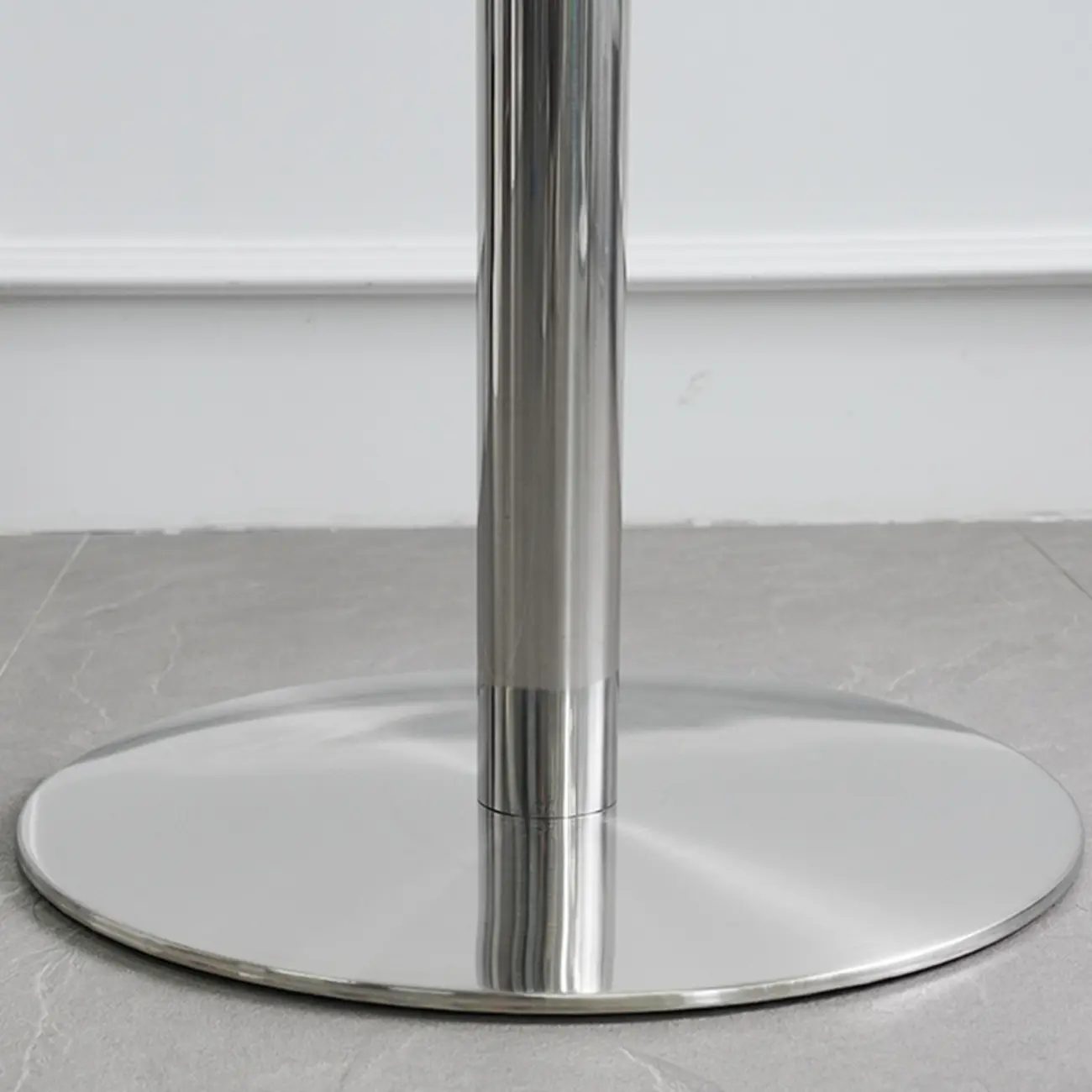 Modern Silver Stainless Steel Bar Tables Image - 8 | homeyfad