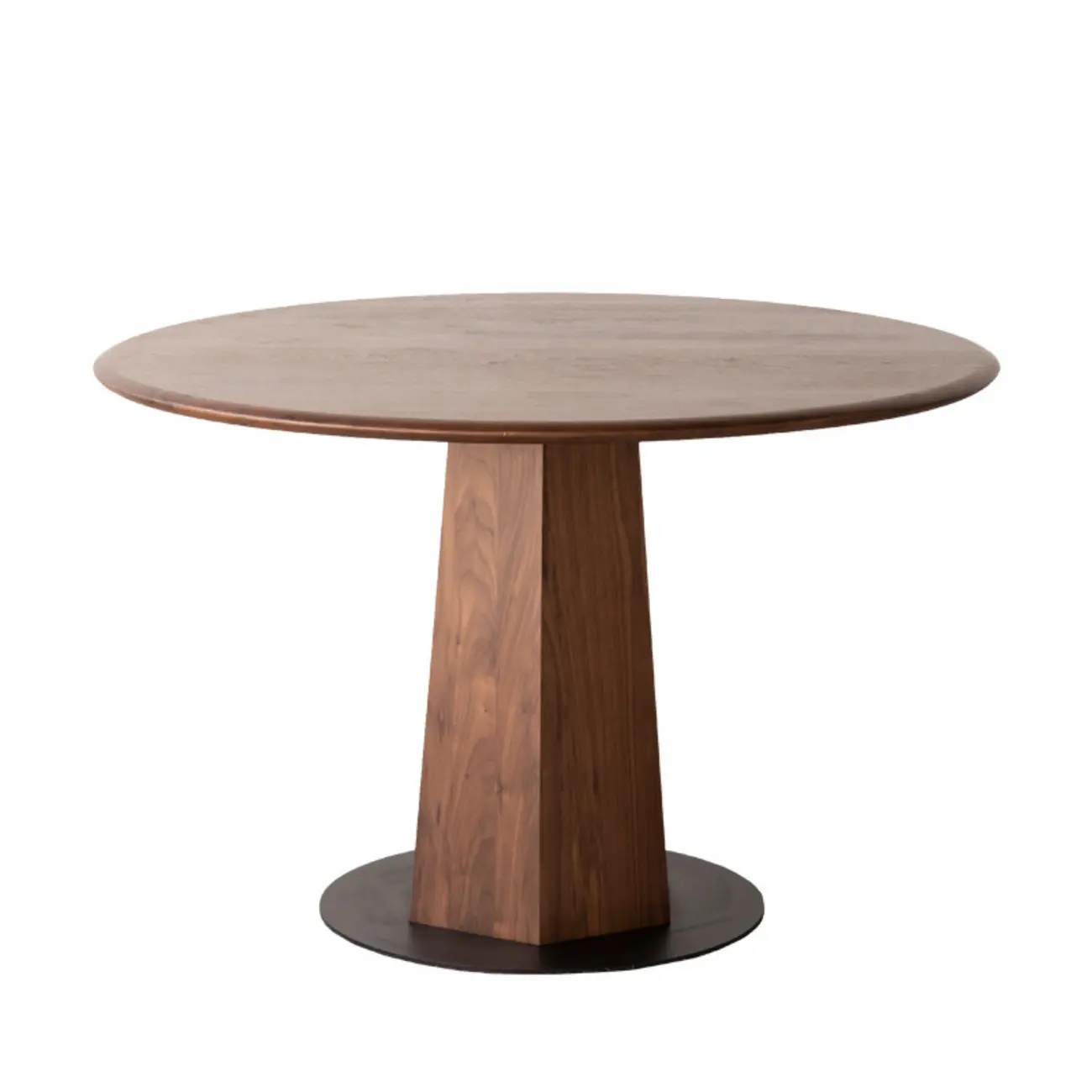 Traditional Pine Solid Wood Round Dining Table Image - 5 | homeyfad