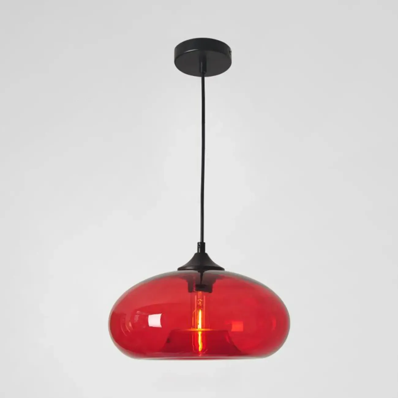 Modern Glass Hanging Pendant Light for Kitchen island  Image - 7