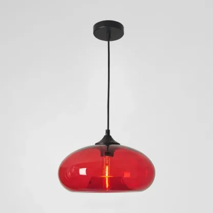 Modern Glass Hanging Pendant Light for Kitchen island  Image - 7